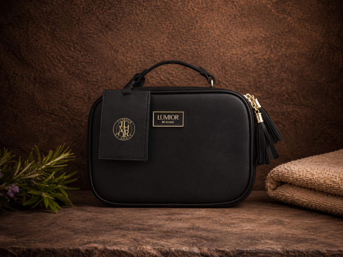 Ahava Lumior Luxury Bag – Elegant toalettmappe med smart organisering