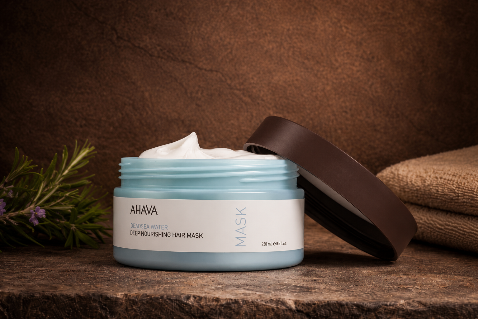 Ahava Deep Nourishing Hair Mask - Intensivt pleiende hårmaske med Dødehavsmineraler