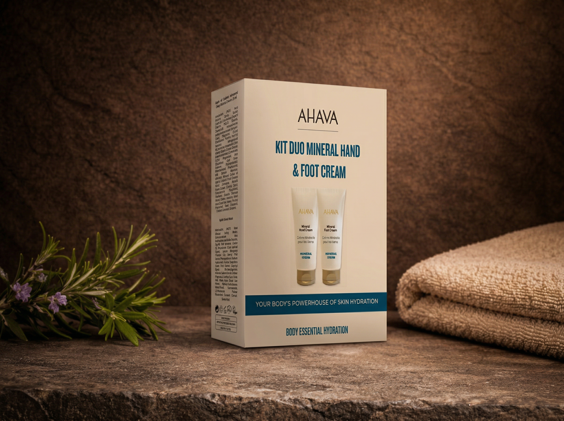 AHAVA Kit Duo Mineral Hand Cream and Foot Cream