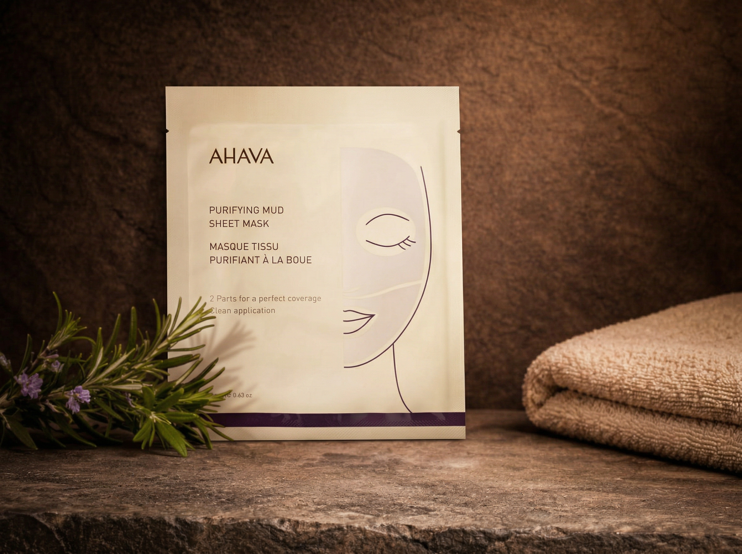 Ahava Purifying Mud Sheet Mask