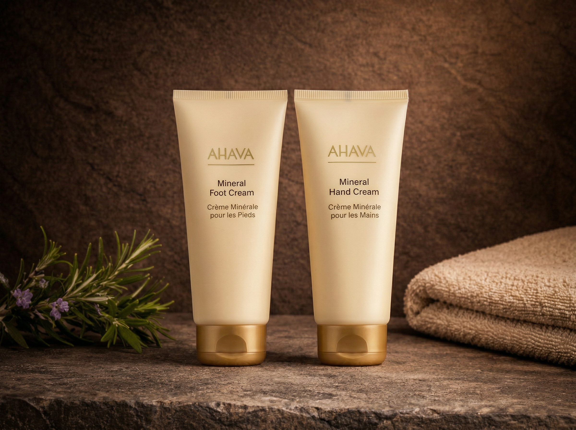 Ahava Dare To Glow - Smooth Moves Duo Mineral Foot Cream and Hand Cream