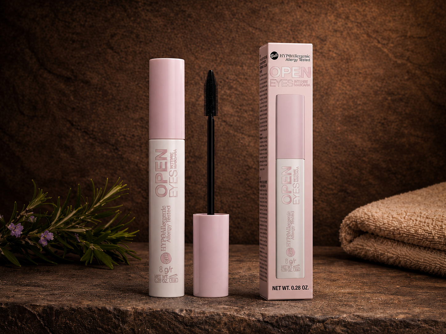 Bell HYPOAllergenic Open Eyes Intense Mascara - Volum og lengde for et mer åpent blikk