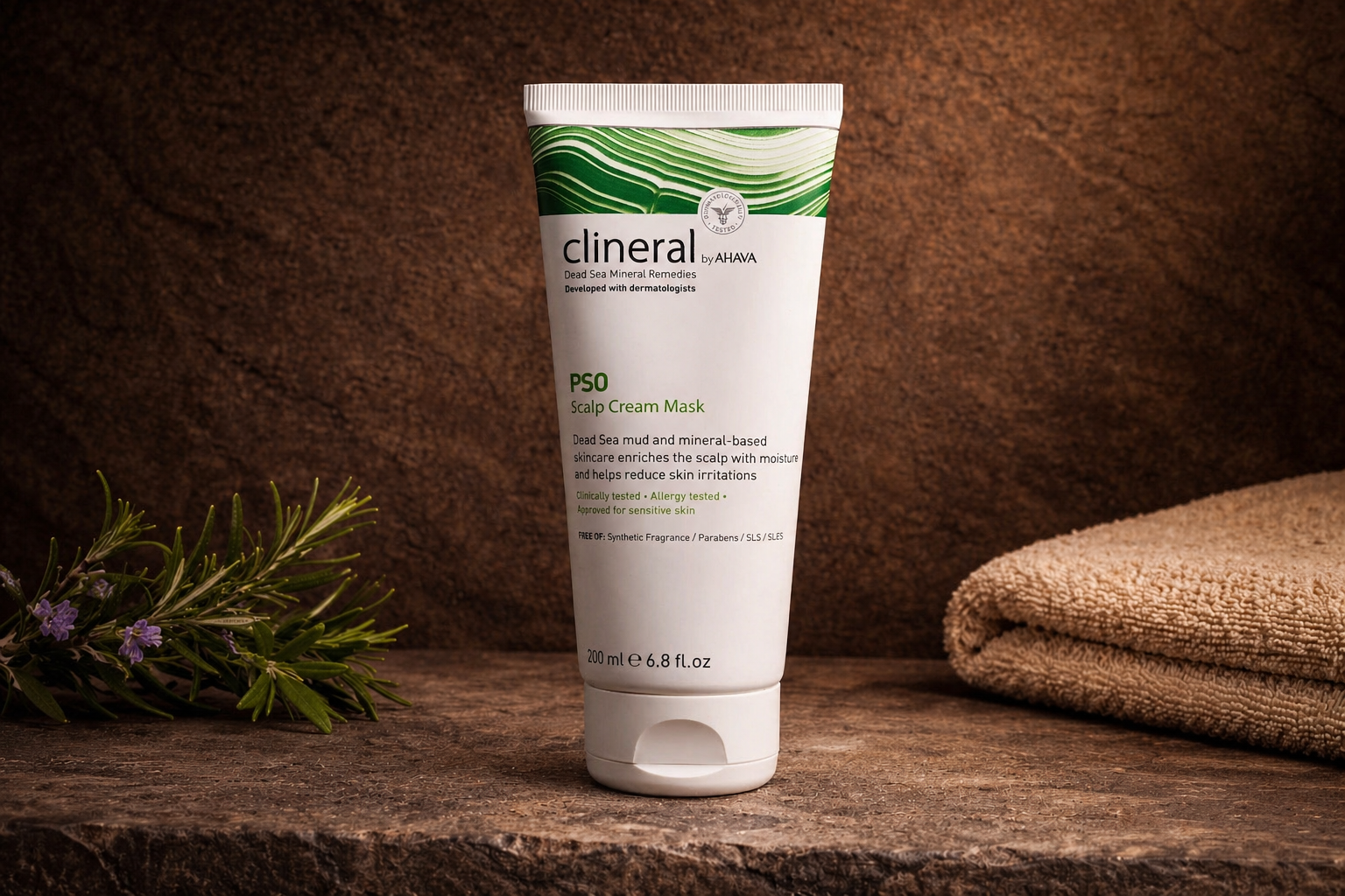 Clineral PSO Scalp Cream Mask – Beroligende hodebunnsmaske
