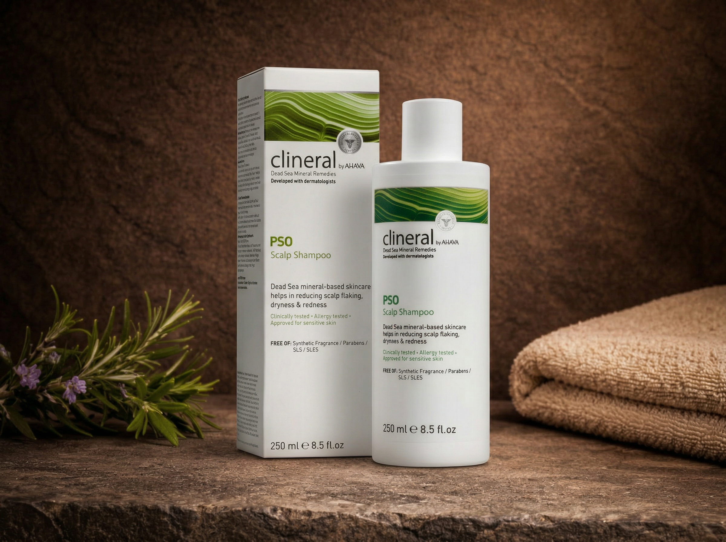 Clineral PSO Scalp Shampoo - Beroligende hodebunnsshampo