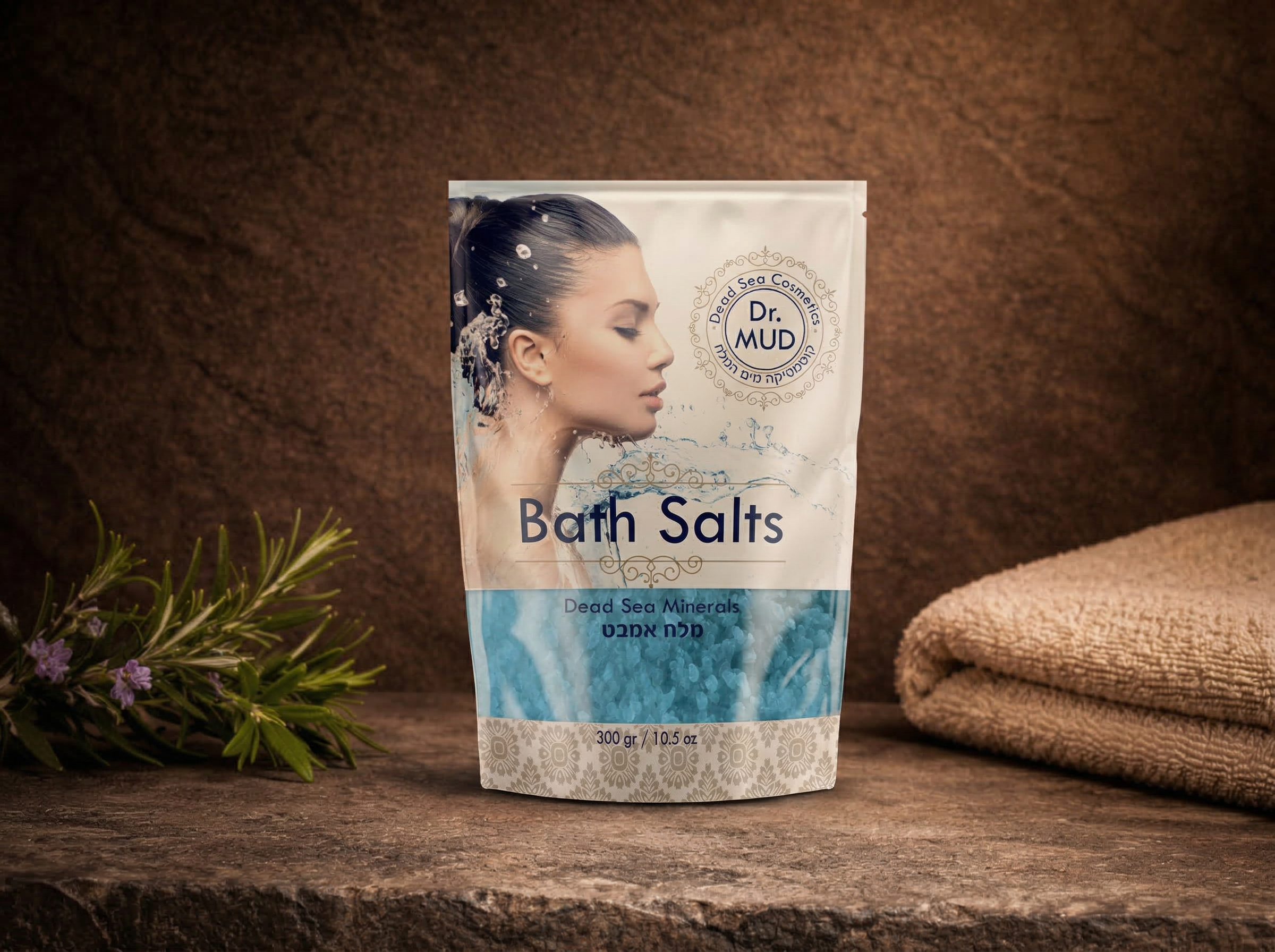 Dr. Mud Dead Sea Bath Salts - Lavendel