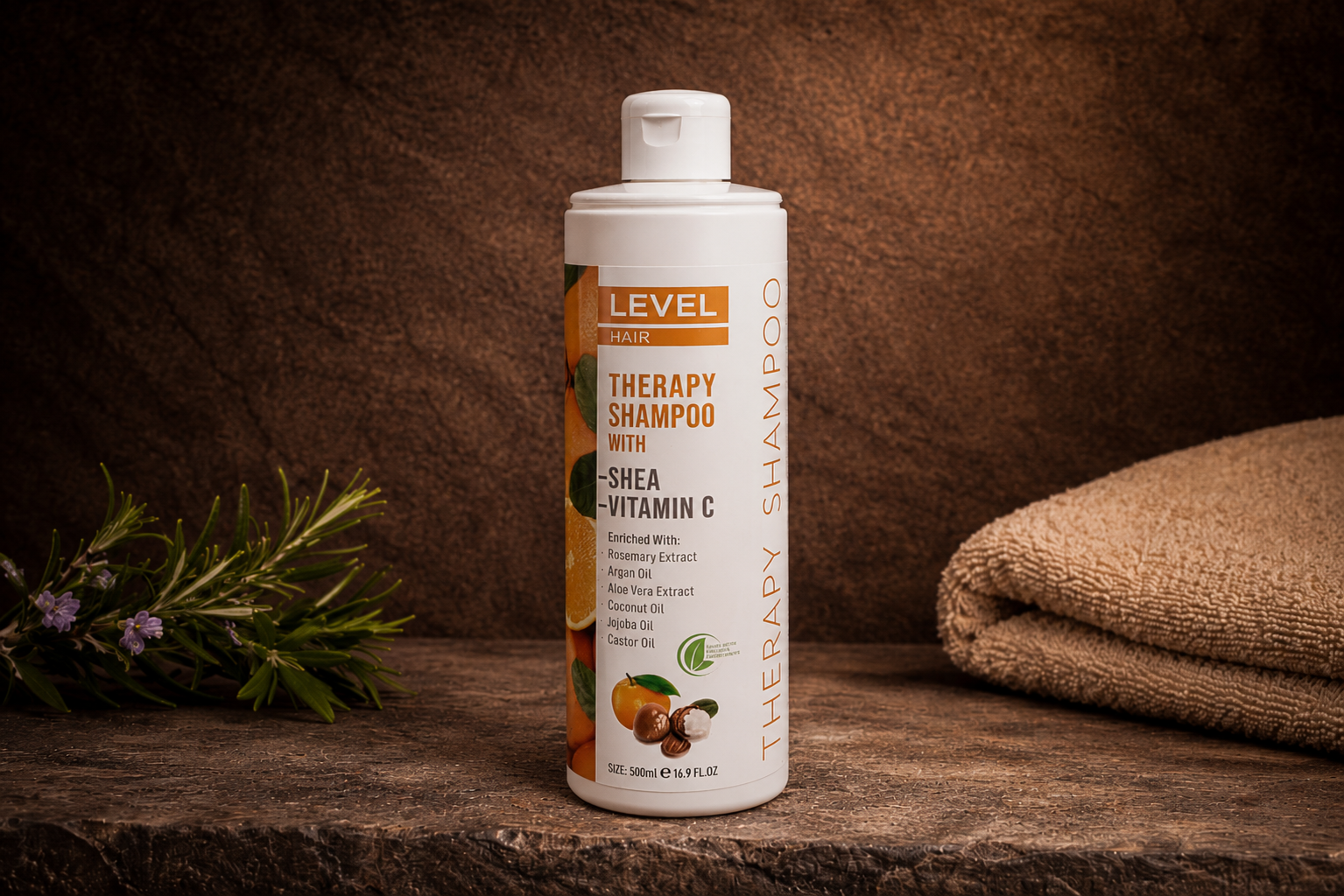 Level Therapy Shampoo – Pleiende shampoo for krøllete og tørt hår