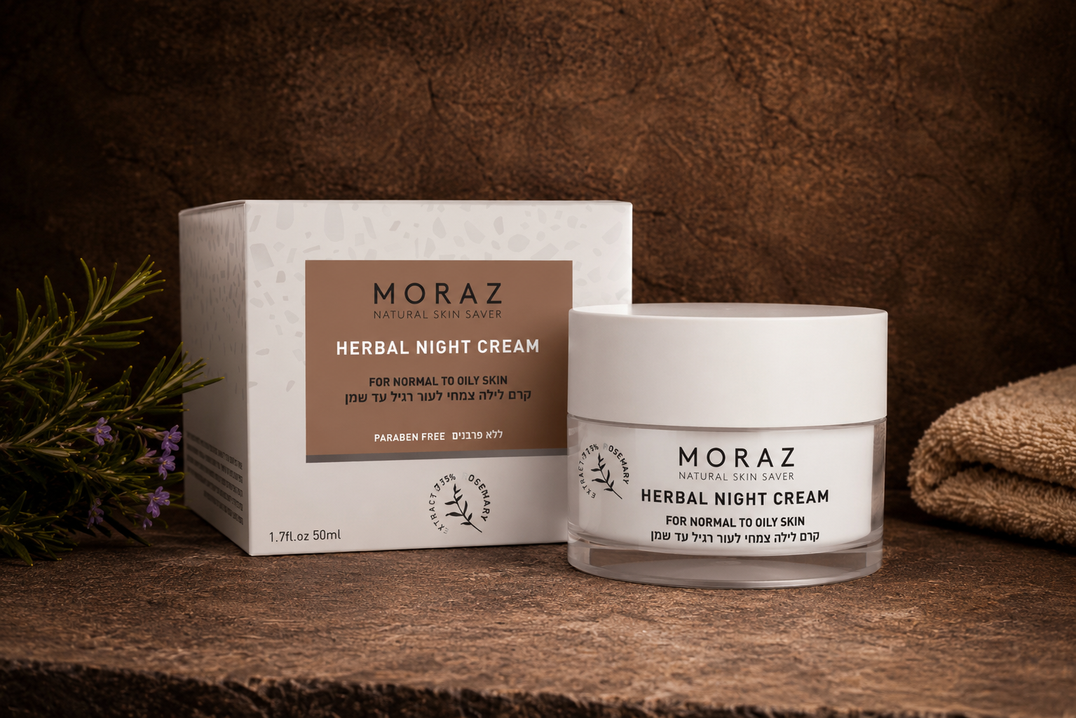 Moraz Herbal Night Cream - Nattkrem for normal og kombinert hud