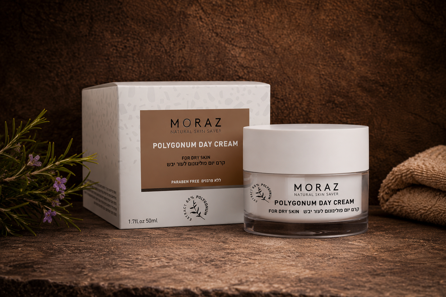 Moraz Polygonum Day Cream – Dagkrem for normal og tørr hud