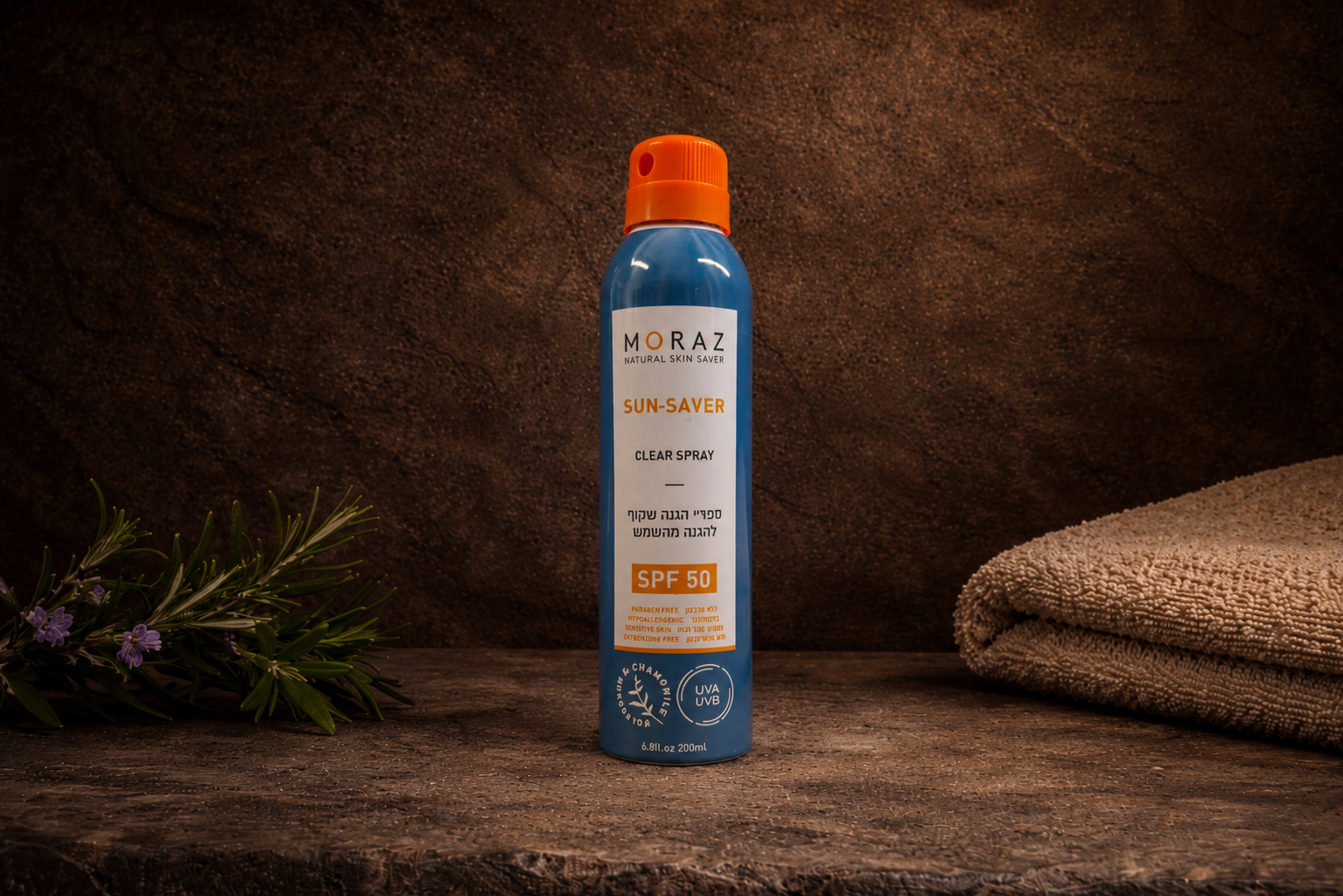 Moraz Sun Saver Spray SPF 50 - Solspray for sensitiv hud