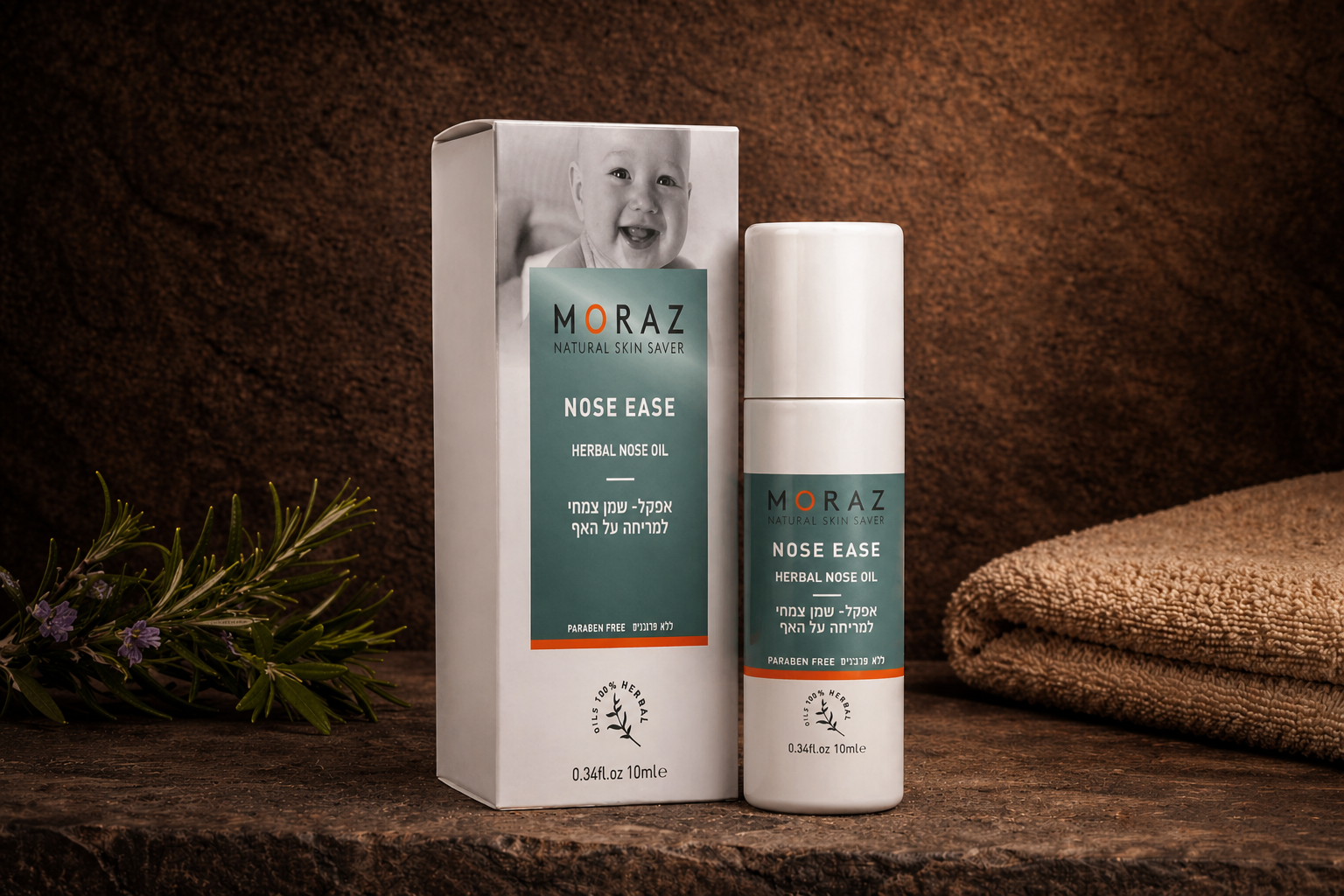 Moraz Herbal Nose Ease – Pleiende neseolje med urter